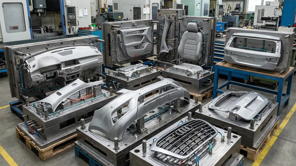 แม่พิมพ์ฉีดภายในและภายนอกรถยนต์