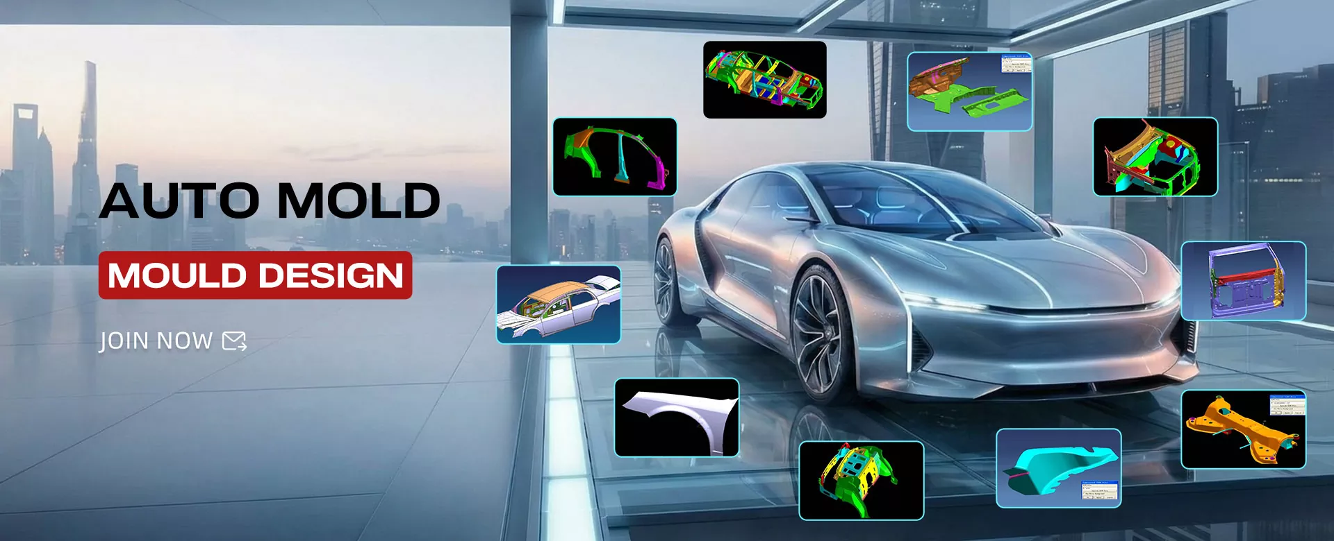 ผู้ผลิตแม่พิมพ์ปั๊มแผงด้านนอกตัวถังรถยนต์ประสิทธิภาพสูง