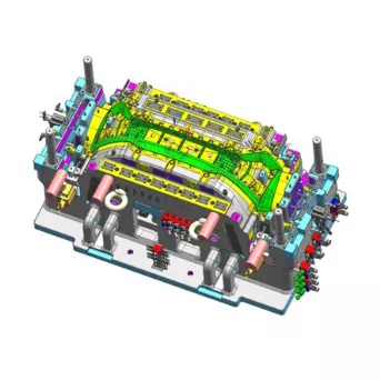 แม่พิมพ์ฉีดตัวถังรถยนต์กันชนหน้า