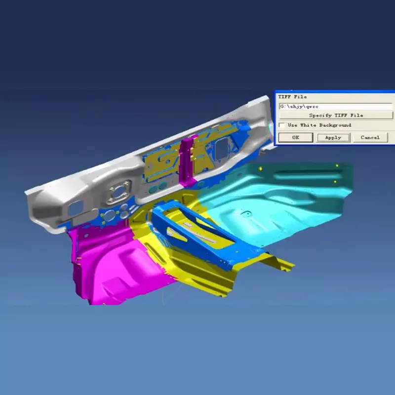 แม่พิมพ์ปั๊มประกอบแผงด้านหน้ารถยนต์