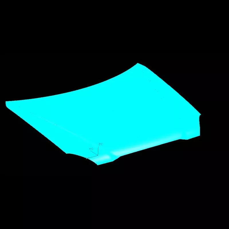 แม่พิมพ์ปั๊มแผงด้านนอกฝากระโปรงรถยนต์