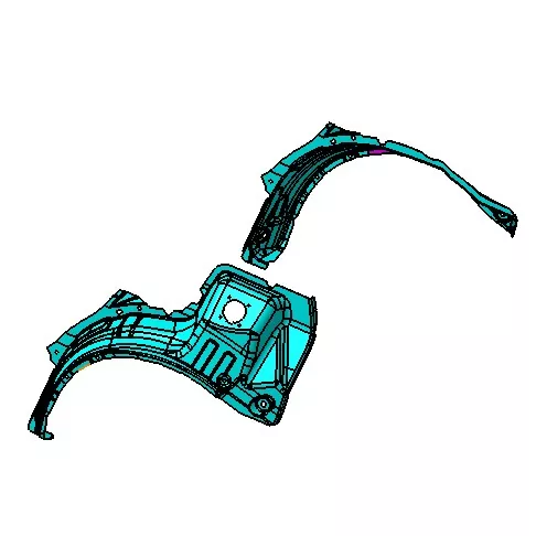 แม่พิมพ์ฉีดฝาครอบล้อซุ้มล้อรถยนต์